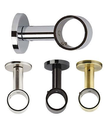 metal curtain rod with ceiling bracket|28mm ceiling curtain pole brackets.